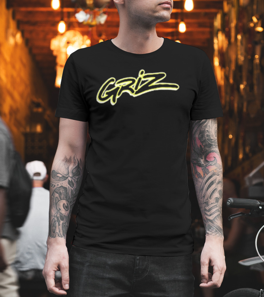 Griz Sportsball Warmup Neon Signature T-Shirt