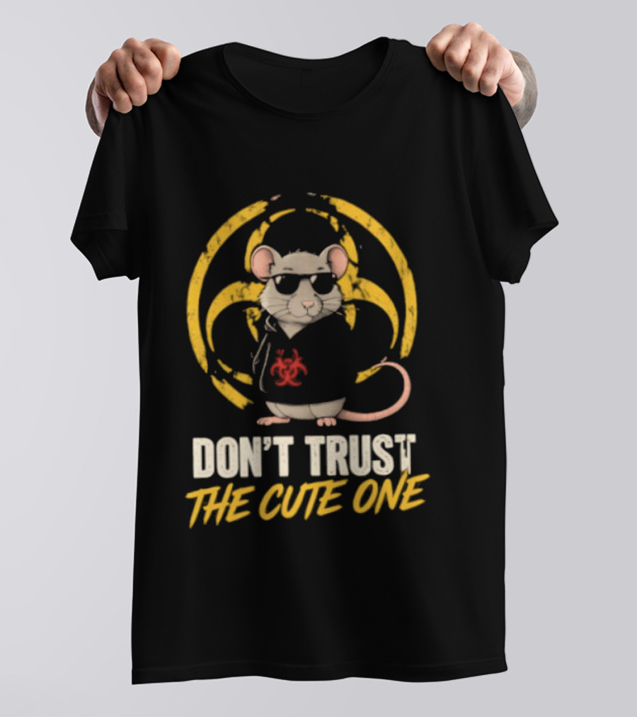 Don't Trust The Cute One Rat Hantavirus 2026 T-Shirt