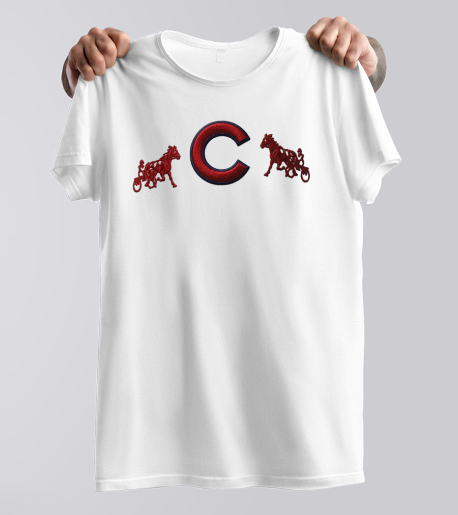 Chicago Cubs Siegelman Stable Hat 2026 C Logo Horse Racing Embroidery T-Shirt