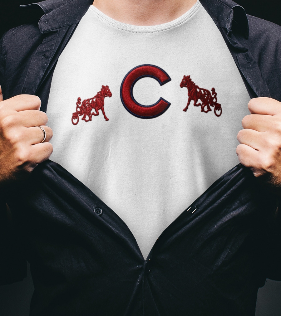 Chicago Cubs Siegelman Stable Hat 2026 C Logo Horse Racing Embroidery T-Shirt