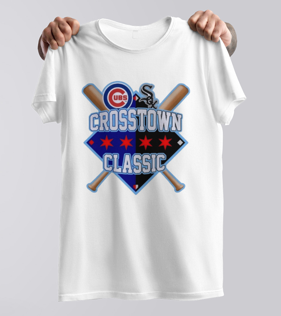 Crosstown Classic 2026 Chicago Cubs Chicago White Sox Rivals Showdown T-Shirt
