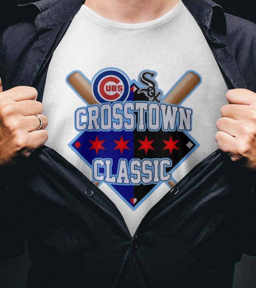 Crosstown Classic 2026 Chicago Cubs Chicago White Sox Rivals Showdown T-Shirt