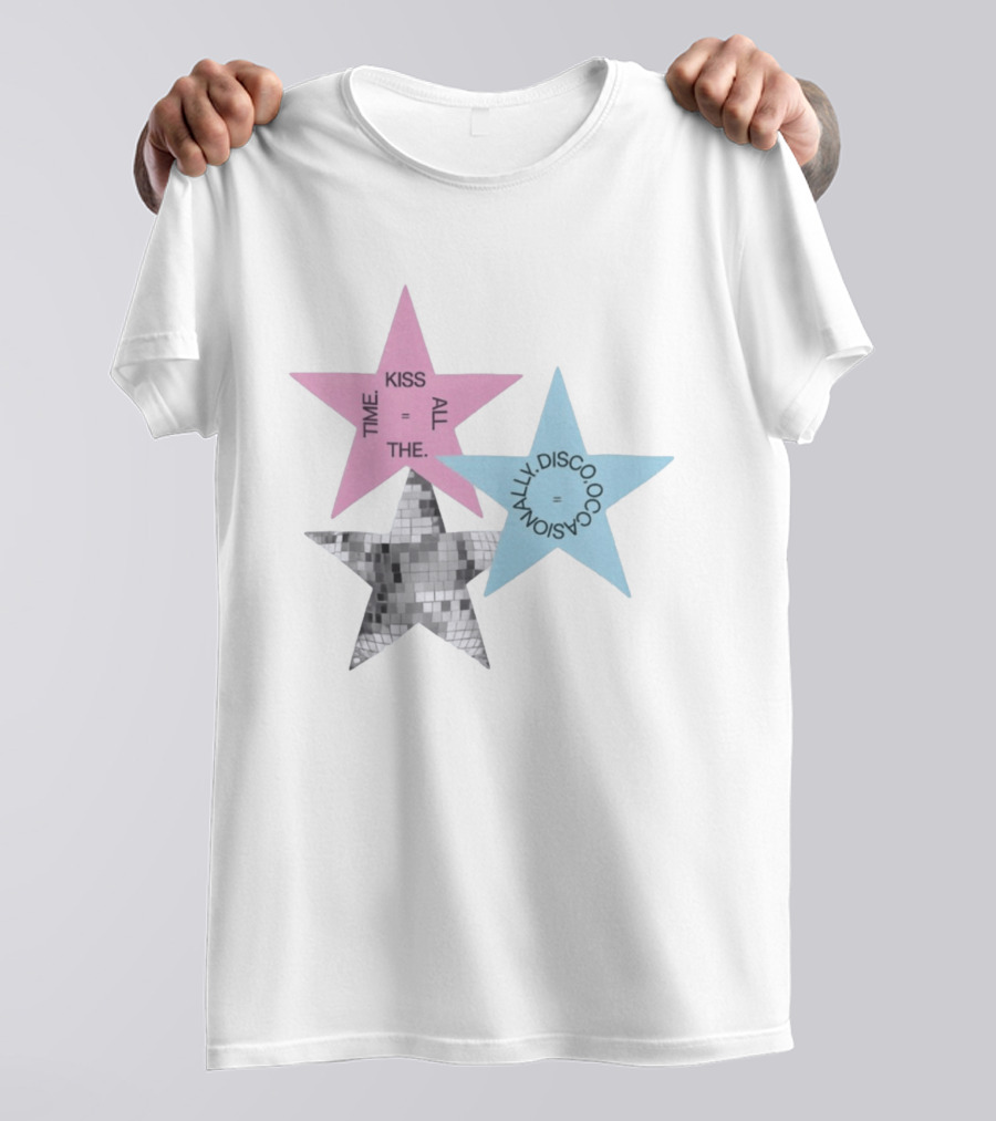 Kiss All The Time Disco Occasionally Stars T-Shirt