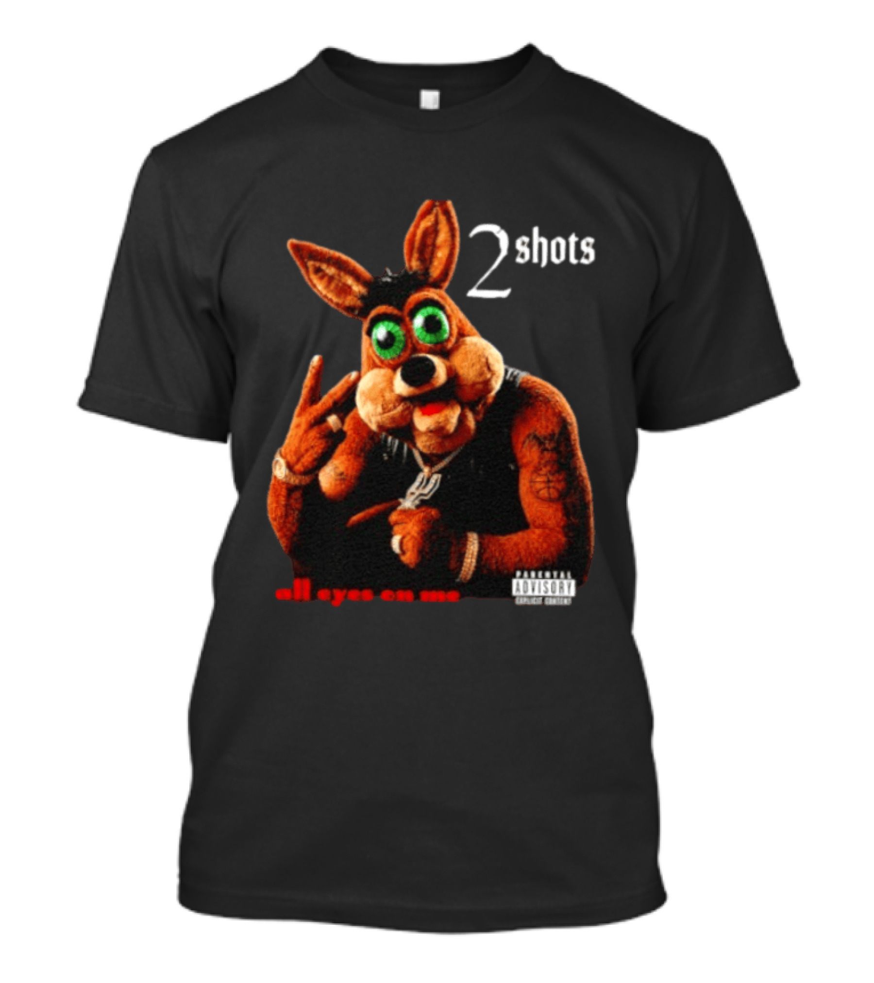 San Antonio Spurs Coyote 2 Shots All Eyes On Me T-Shirt