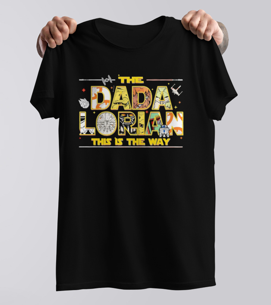 The Dadalorian This Is The Way Star Wars Inspired Father's Day T-Shirt
