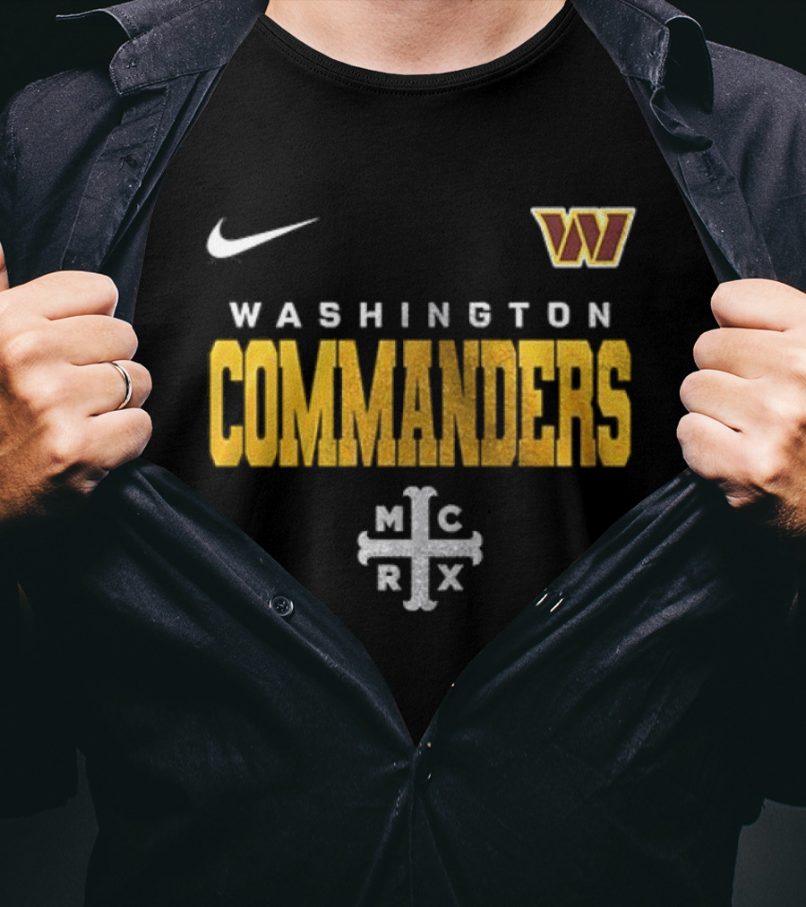 Washington Commanders My Chemical Romance NCRX Black Parade Collaboration T-Shirt