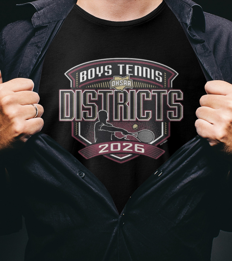 Boys Tennis Districts 2026 OHSAA T-Shirt