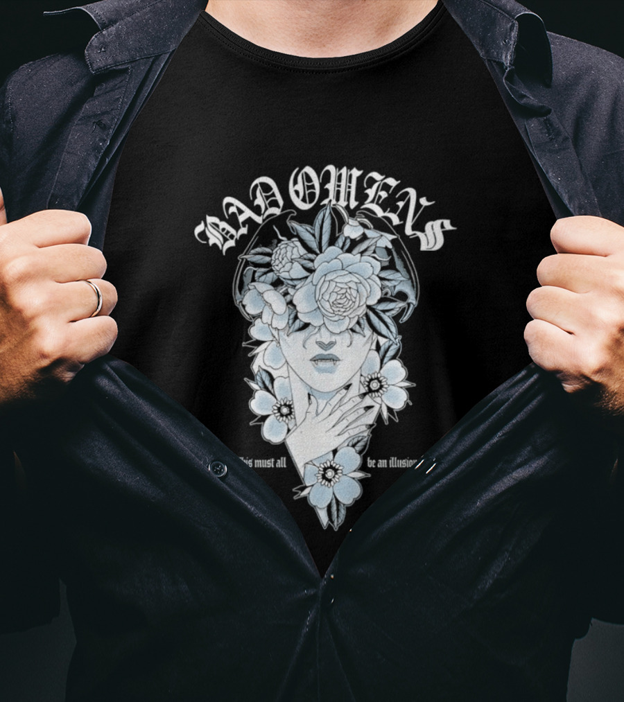Bad Omens This Must All Be An Illusion Floral T-Shirt