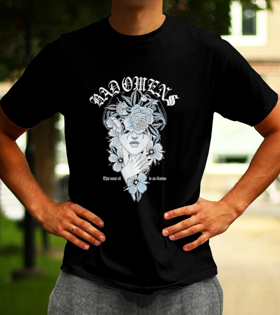 Bad Omens This Must All Be An Illusion Floral T-Shirt