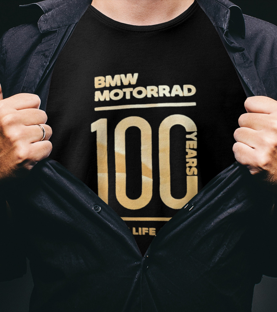 BMW Motorrad 100 Years Make Life A Ride T-Shirt