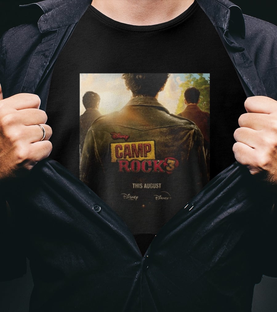 Disney Camp Rock 3 This August 2026 T-Shirt