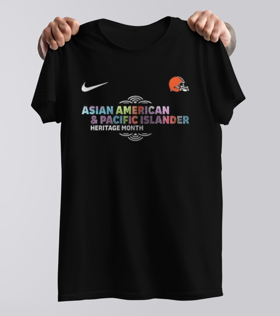 Cleveland Browns Nike Asian American Pacific Islander Heritage Month Celebration T-Shirt