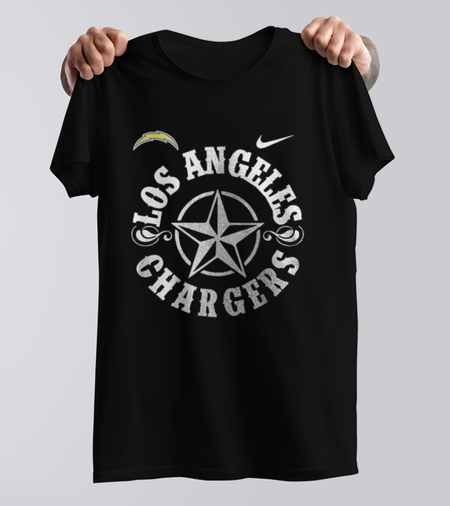 Nike Los Angeles Chargers Star Emblem Feelin' Good T-Shirt