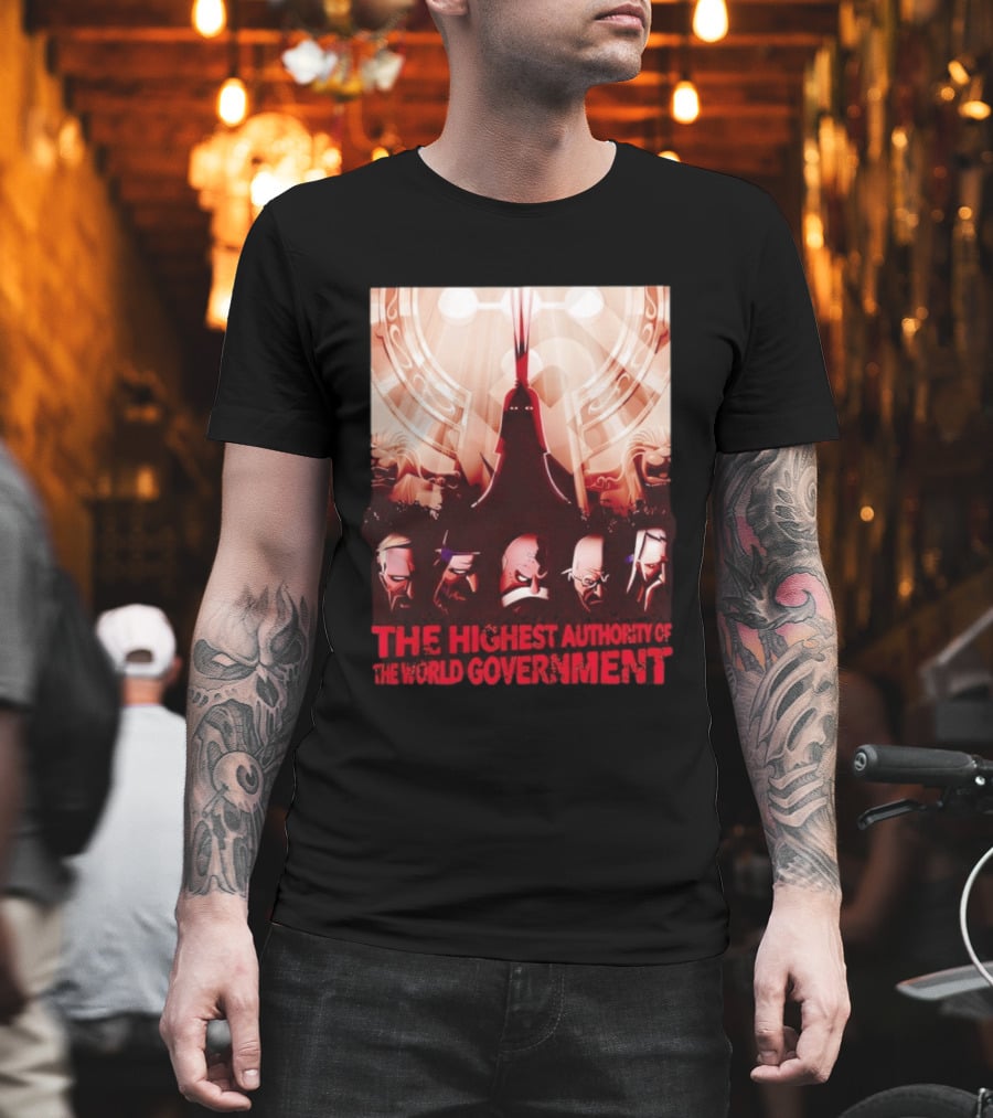 The Highest Authority Of The World Government Five Elders Scene T-Shirt