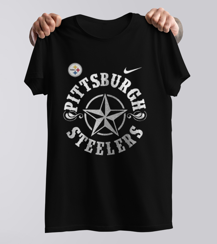 Pittsburgh Steelers Willie Nelson Feelin' Good Nike Collaboration T-Shirt
