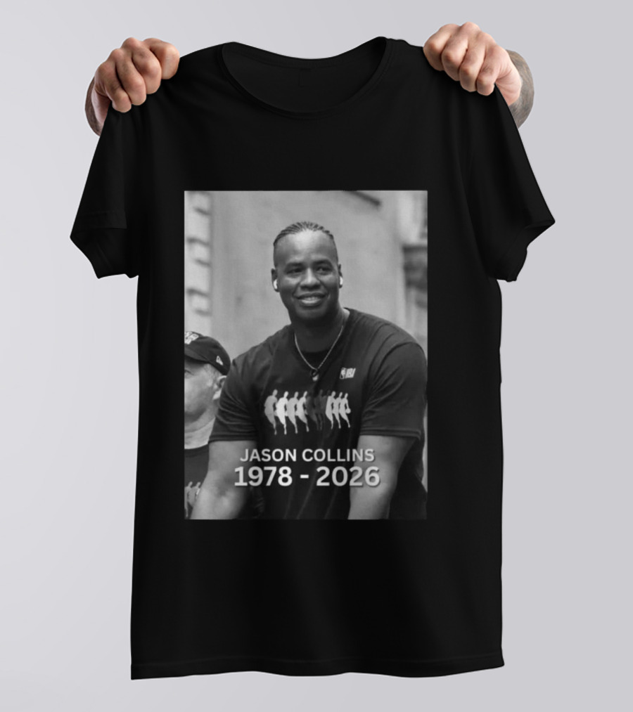Jason Collins 1978 2026 NBA Recognition T-Shirt
