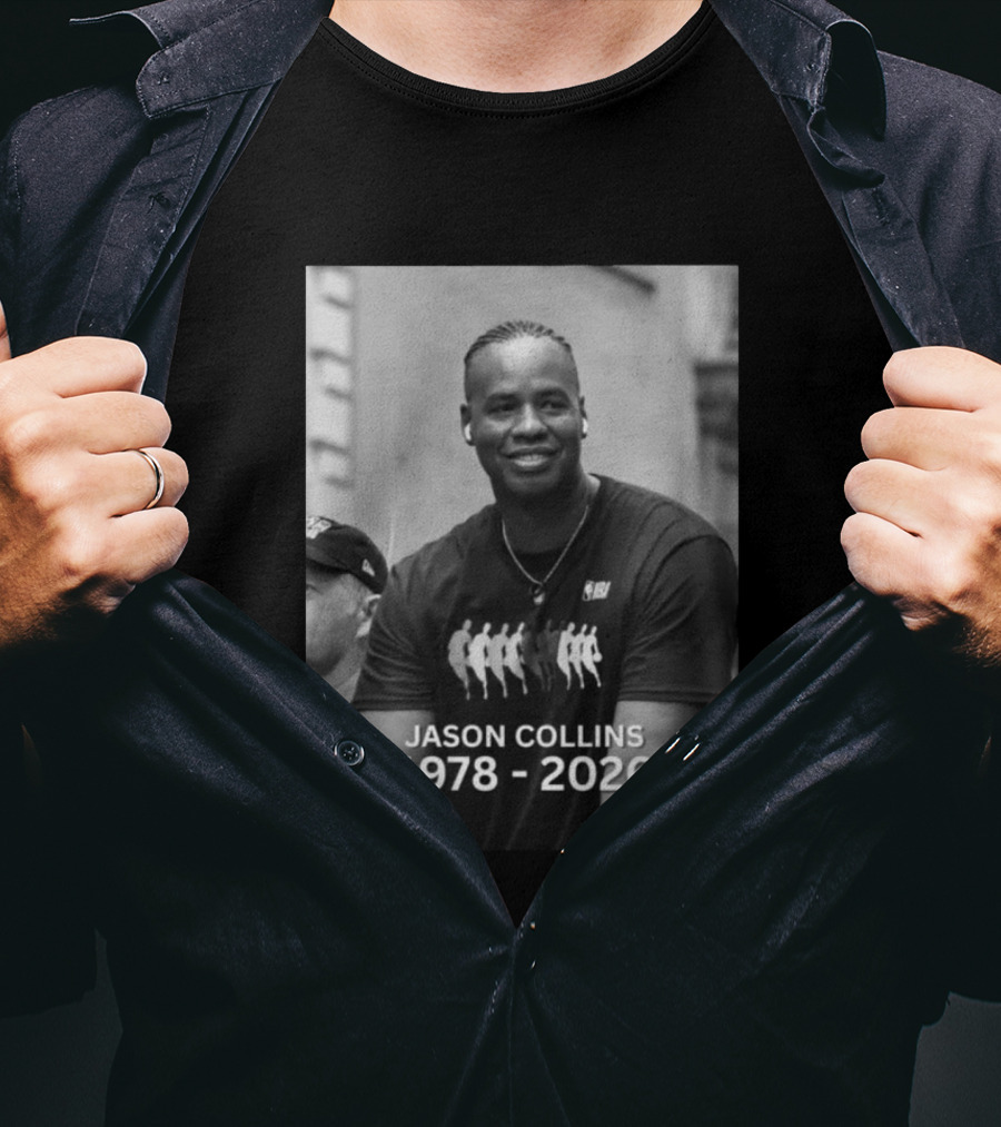 Jason Collins 1978 2026 NBA Recognition T-Shirt