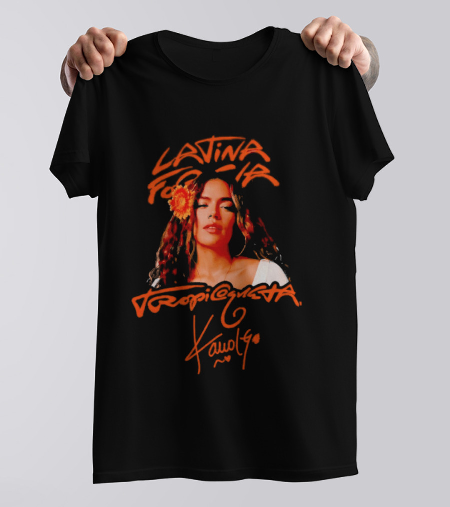 Latina Por El Mundo Tropiquesa Karol G T-Shirt