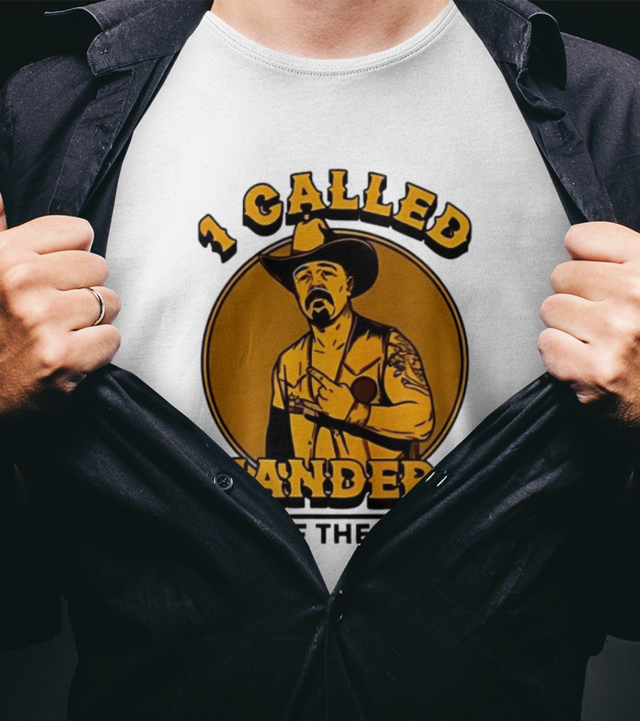 1 Called Manders Cowboy Boss Of The Plains T-Shirt