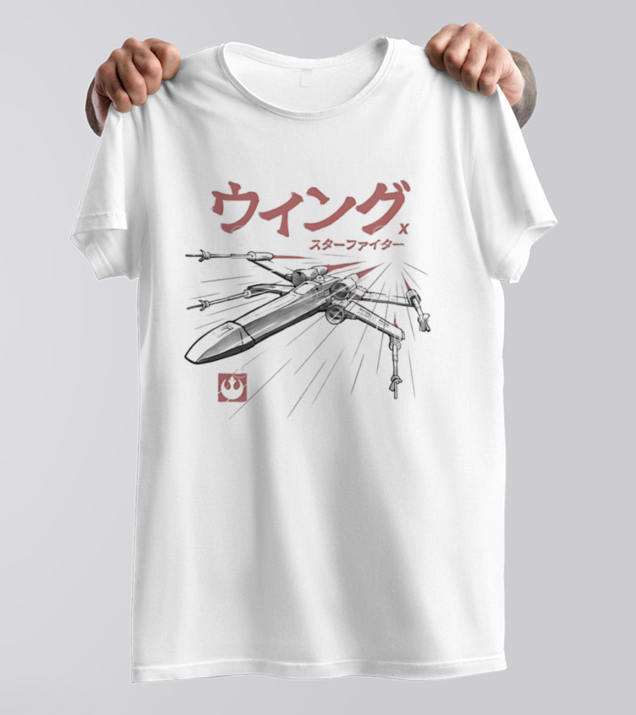 Lightwing Fighter Sumi E T-Shirt