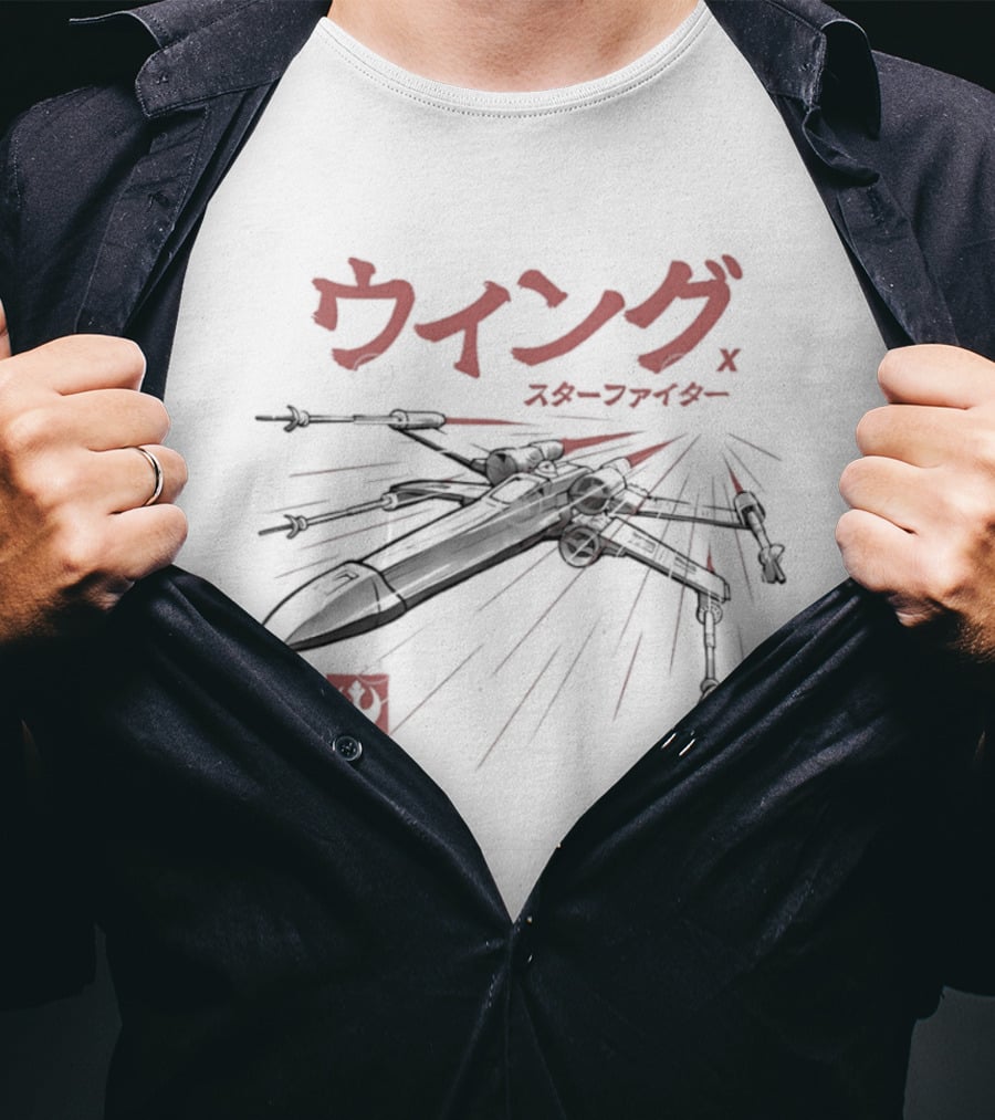 Lightwing Fighter Sumi E T-Shirt