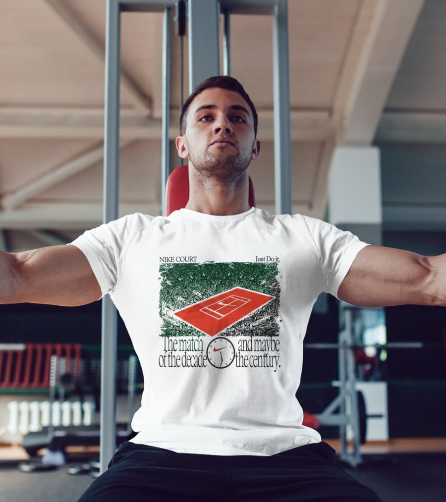 Nike Court Just Do It The Match Of The Decade And Maybe The Century T-Shirt