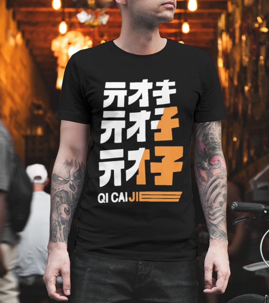 Zenless Zone Zero Qi CaiJi Kanji T-Shirt