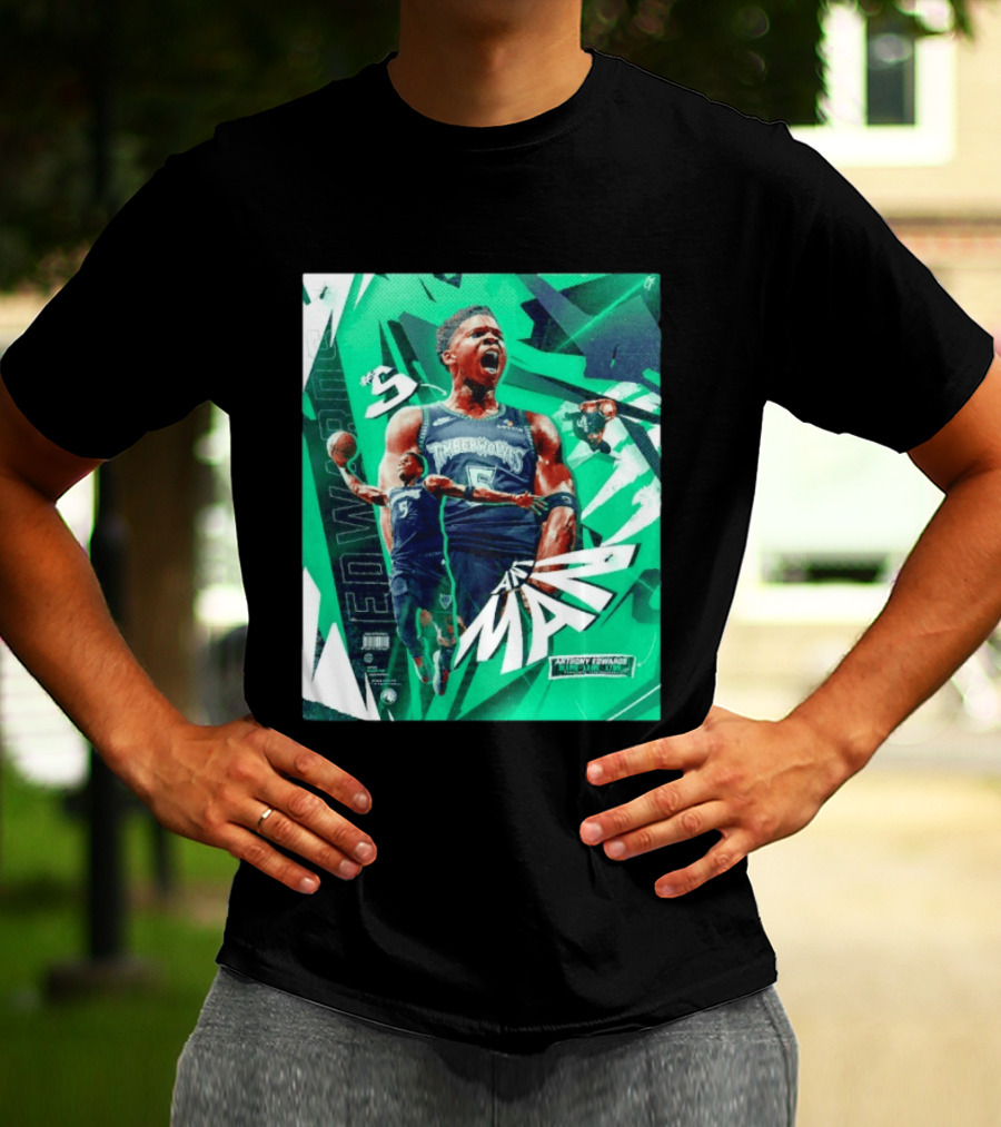 Minnesota Timberwolves Anthony Edwards Ant Man Basketball Sports #5 T-Shirt
