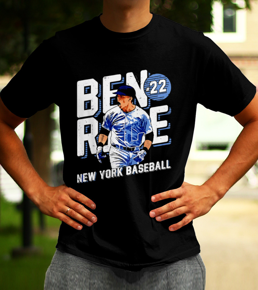 Ben Rice 22 New York Baseball T-Shirt