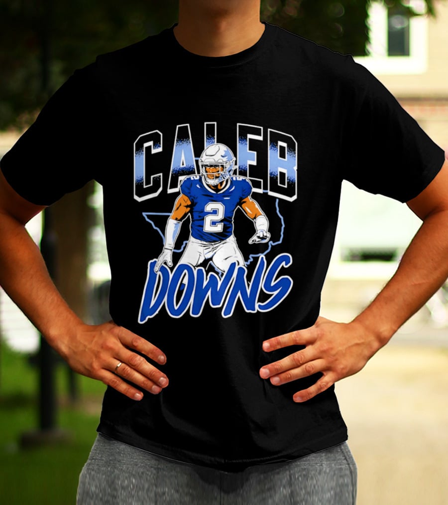 Caleb Downs Dallas Cowboys Football Number 2 T-Shirt