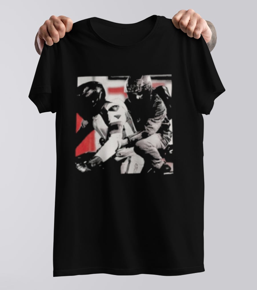 Ladycotton Pillion X Ladycotton Devotion Vintage Motorcycle Riders T-Shirt