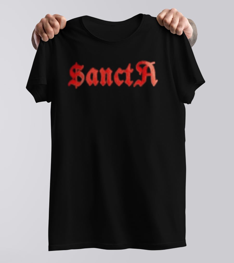 Ladycotton Sancta Gothic Red T-Shirt