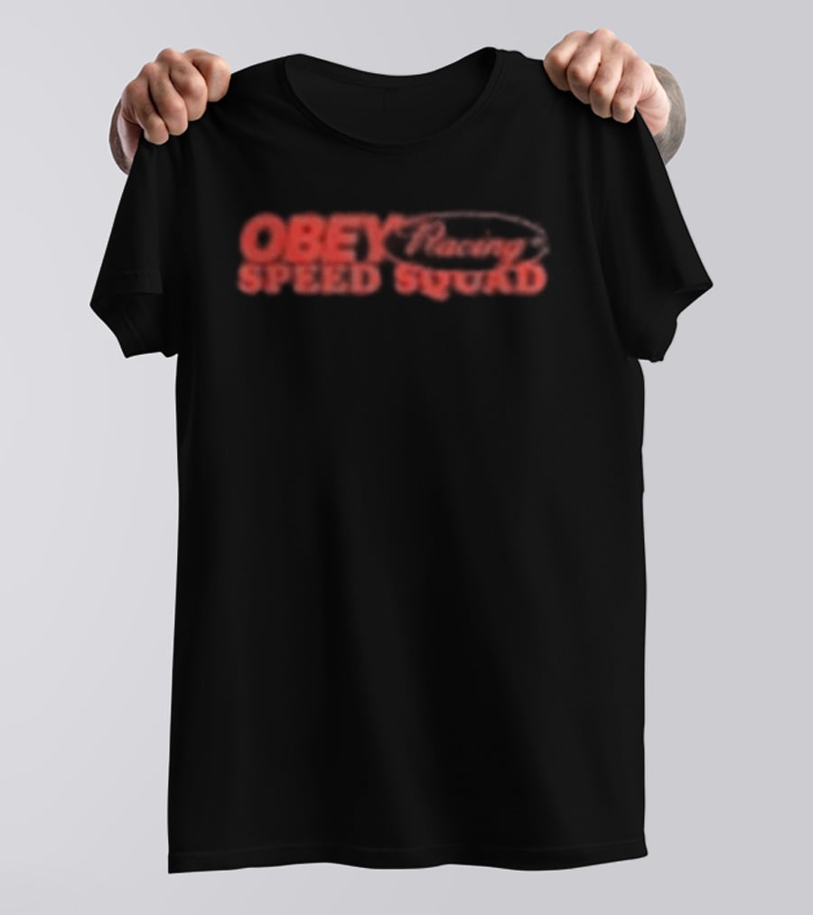 Obey Clothing Speed Squad Heavyweight Racing Team T-Shirt