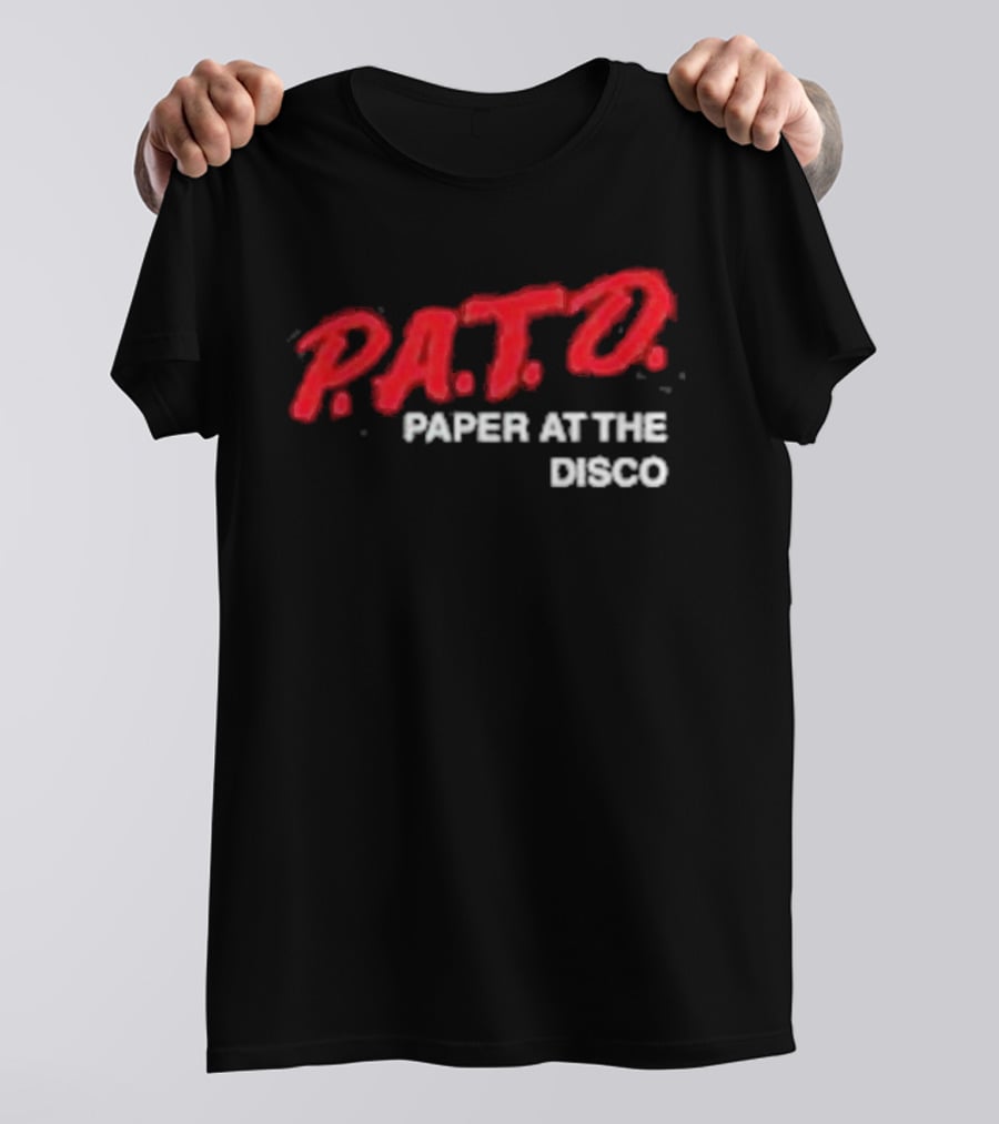 P.A.T.D. Paper At The Disco Bold Red T-Shirt