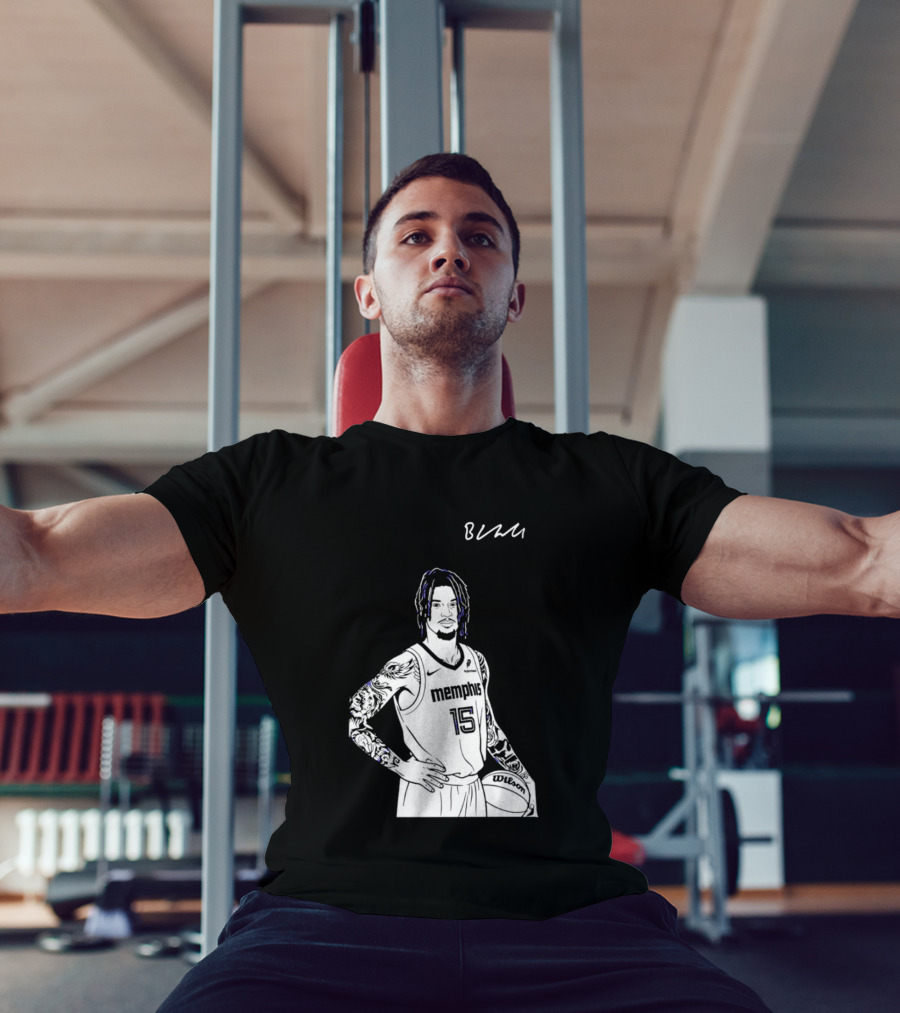 RIP Memphis Grizzlies Brandon Clarke Number 15 Basketball Star T-Shirt