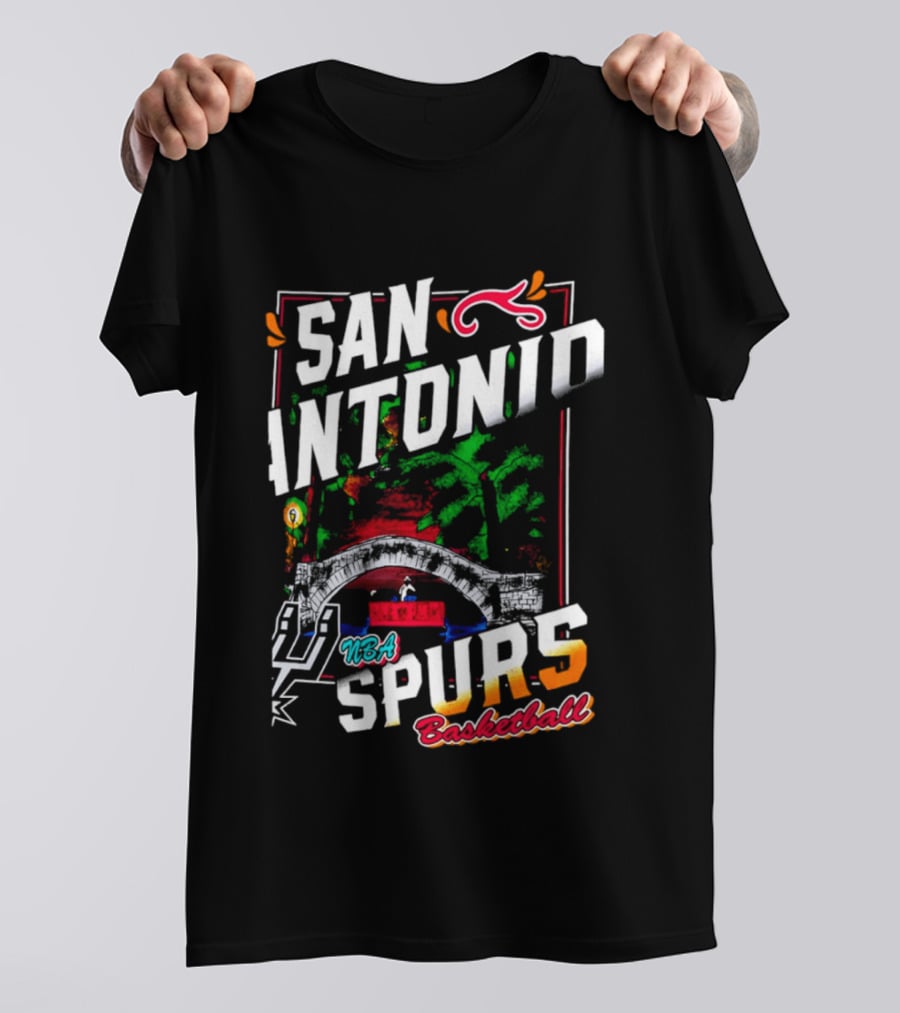 San Antonio Spurs NBA Basketball T-Shirt