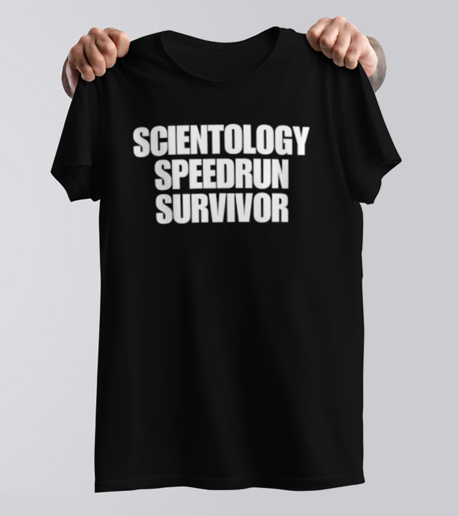 Scientology Speedrun Survivor T-Shirt