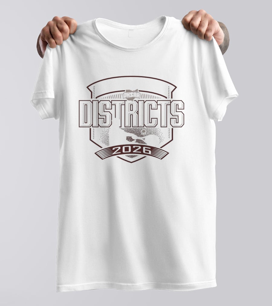 OHSAA Boys Tennis Districts 2026 T-Shirt