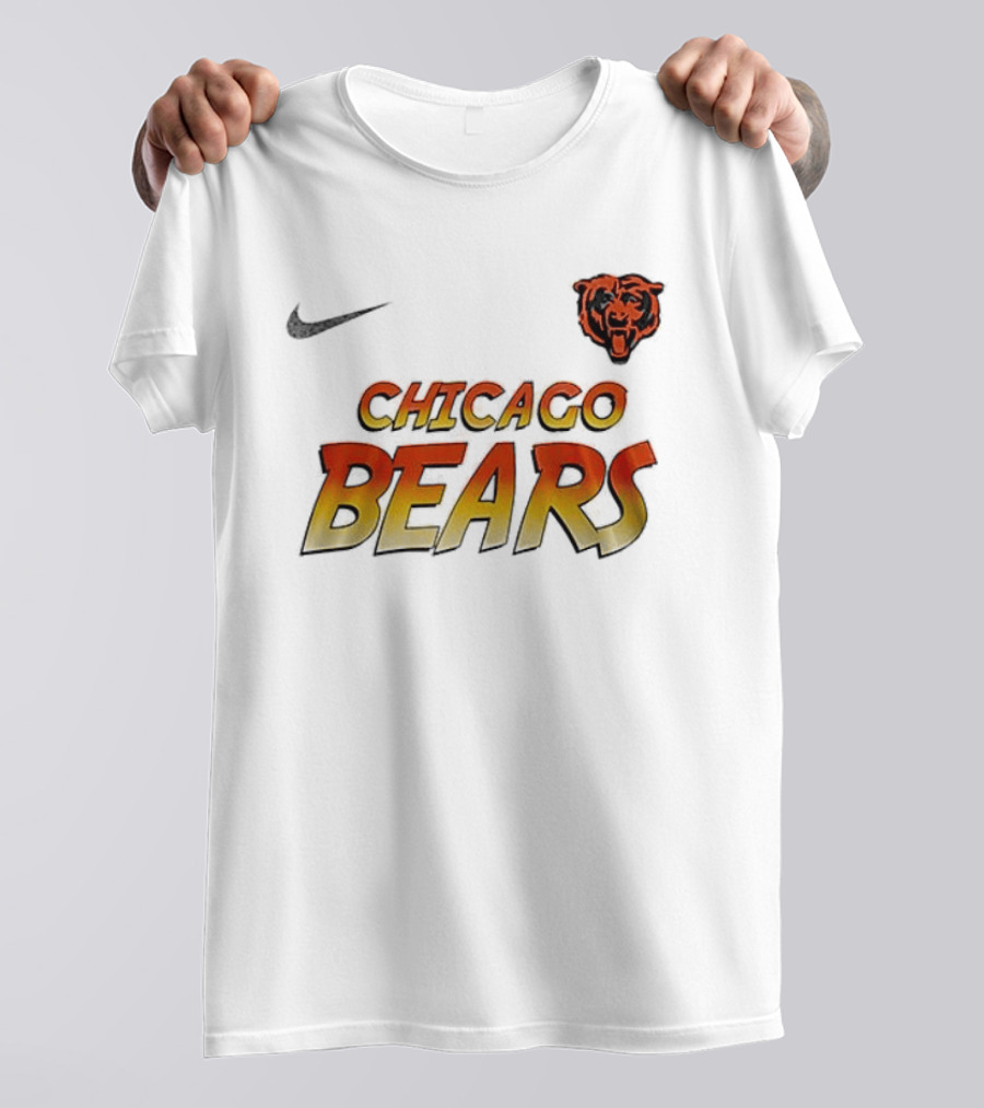Nike Chicago Bears Indiana Jones Style Collaboration T-Shirt
