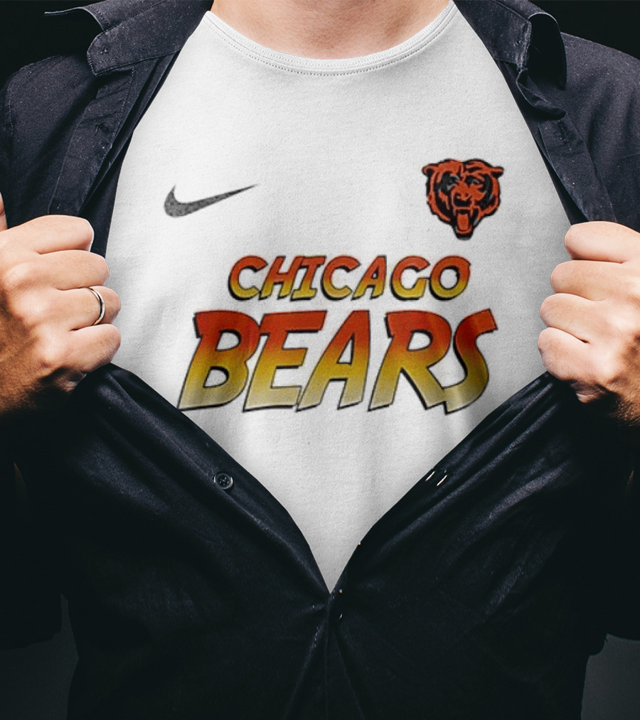 Nike Chicago Bears Indiana Jones Style Collaboration T-Shirt
