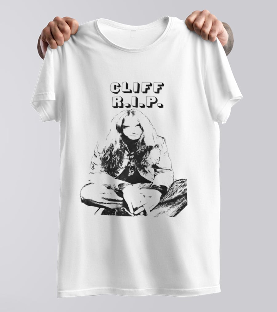 Cliff RIP Graphic Rock Memorabilia T-Shirt