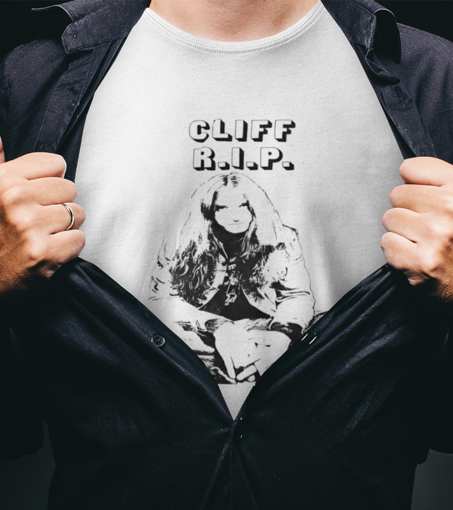 Cliff RIP Graphic Rock Memorabilia T-Shirt