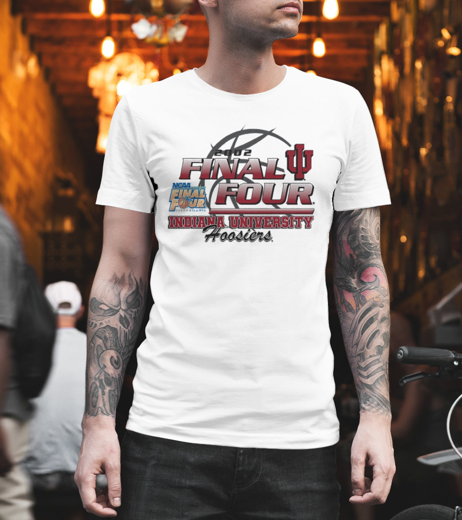NCAA Final Four 2002 Indiana University Hoosiers T-Shirt