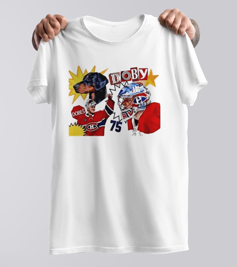 Jakub Dobes Doby Montreal Canadiens 75 T-Shirt