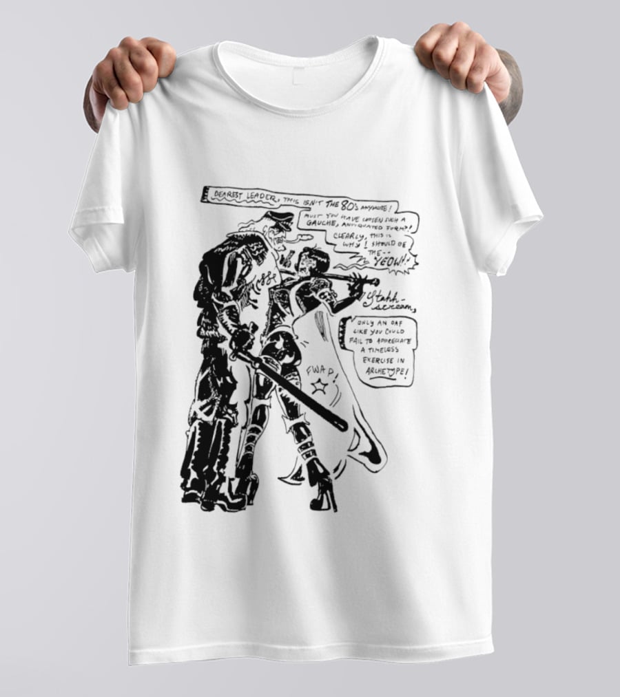 Megatron Starscream Dearest Leader Not The 80s Anymore Why I Should Lead T-Shirt