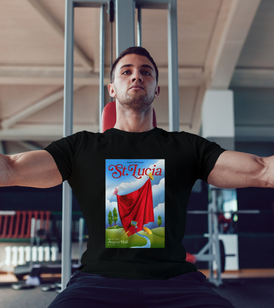 August Hall Presents St. Lucia May 17 2026 San Francisco CA T-Shirt