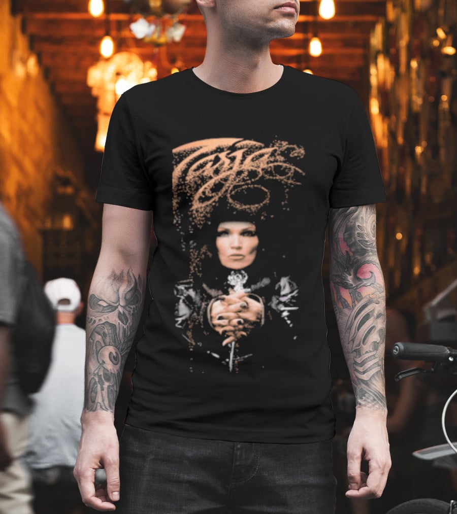 Tarja Turunen Fission Noir Photo Merchandise T-Shirt