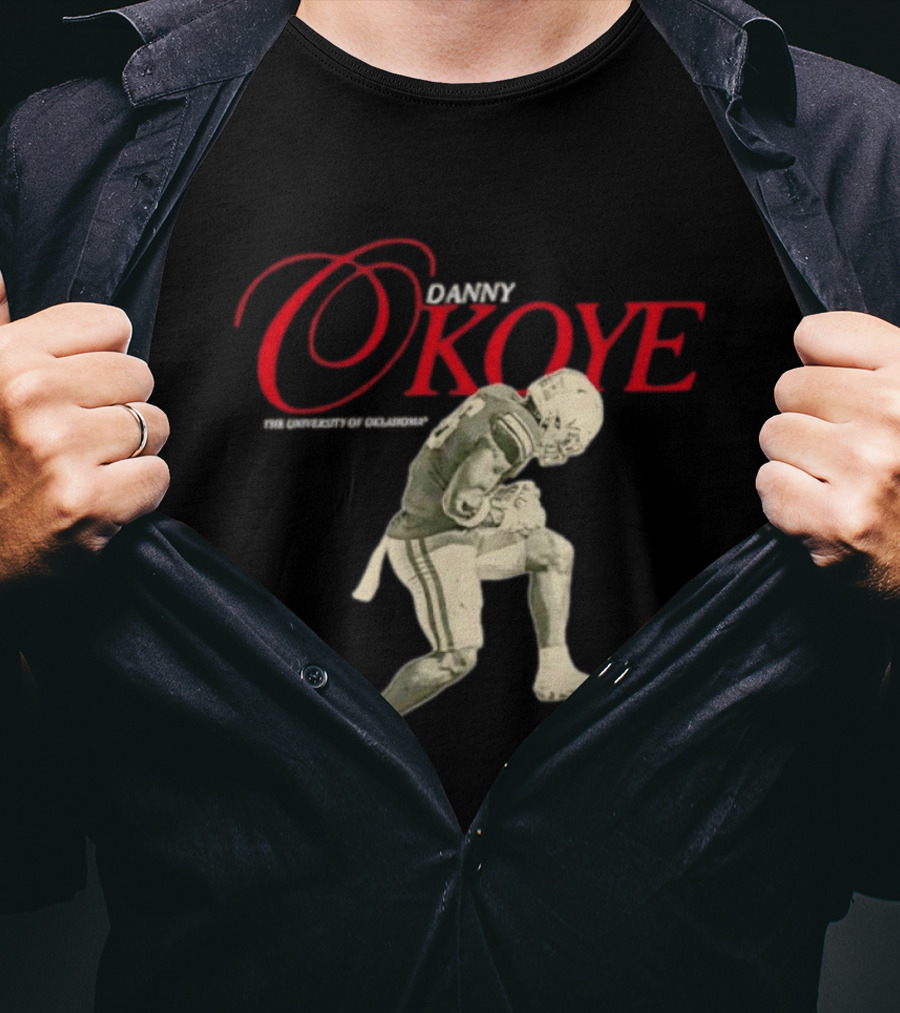 Danny Okoye Commitment Oklahoma University Football T-Shirt