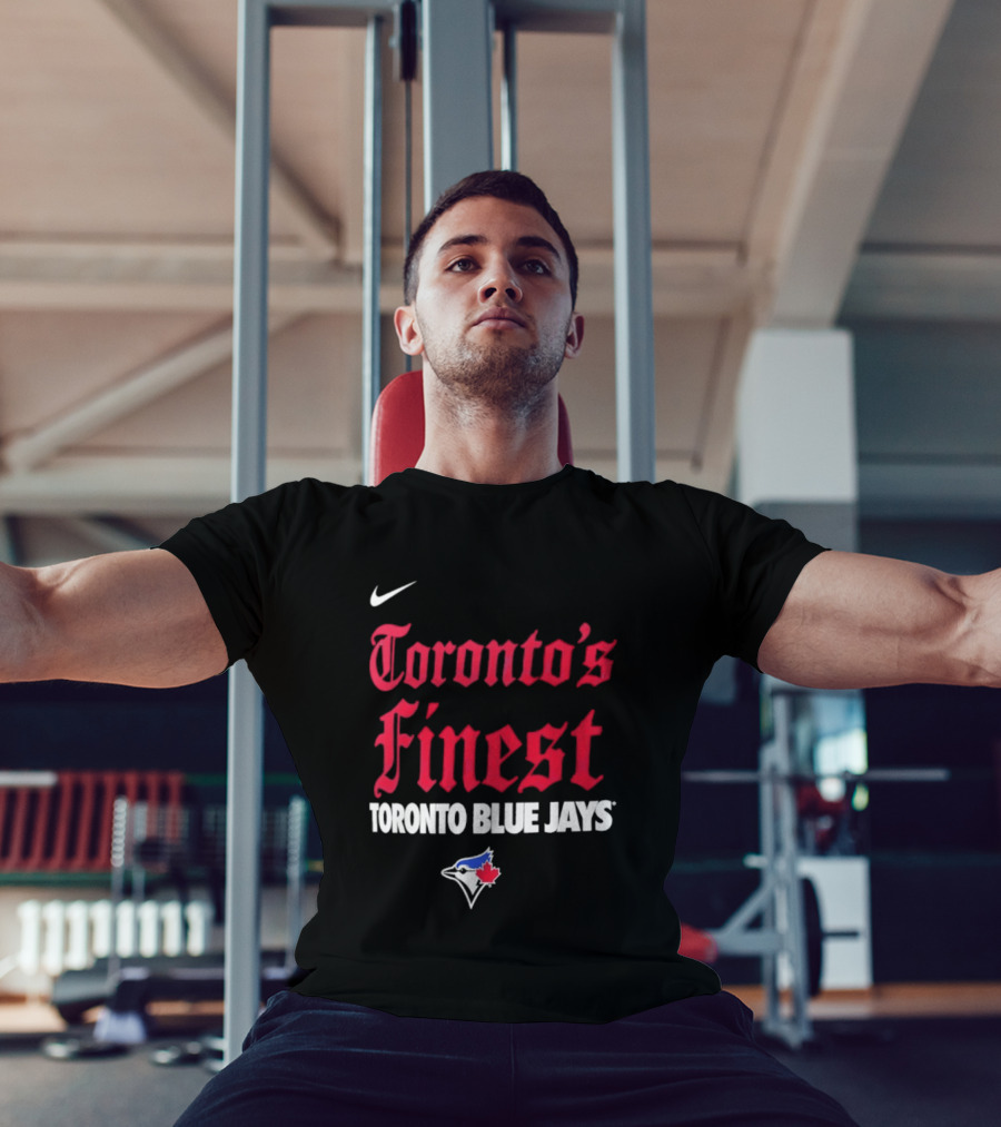 Nike Toronto's Finest Toronto Blue Jays City Connect Handwriting T-Shirt
