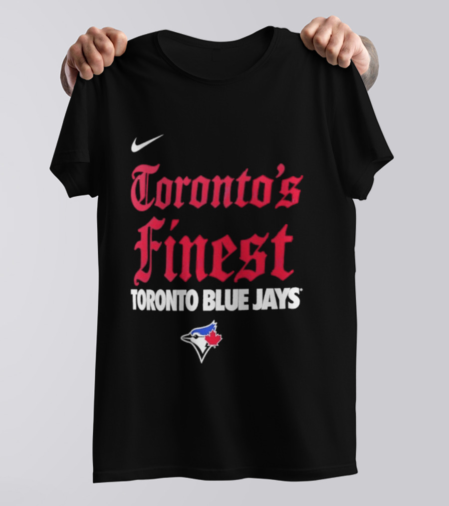 Nike Toronto's Finest Toronto Blue Jays City Connect Handwriting T-Shirt